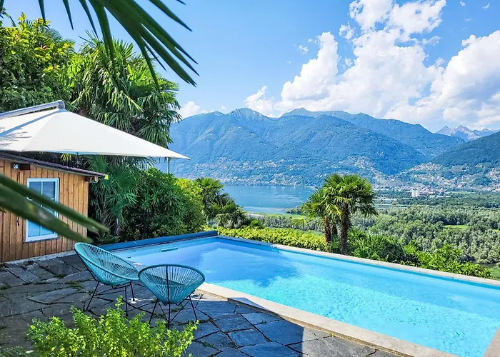 Holiday Home Villetta Felice Mit Pool By Interhome Gambarognoの写真